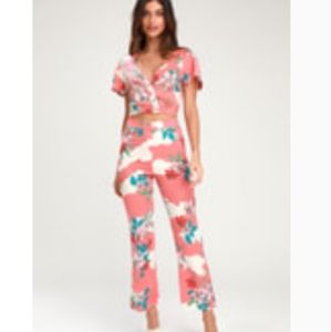 Amuse Crop Pant Set XS